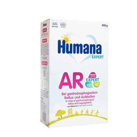 AR melkpoeder, +0 maanden, 400 g, Humana