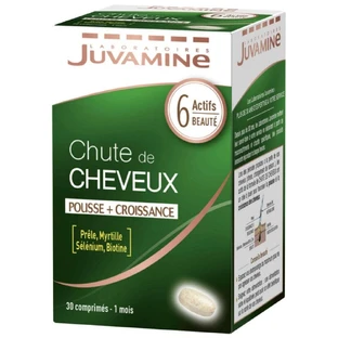 Juvamine Chute de cheveux Pousse + Croissance x30 comprimés