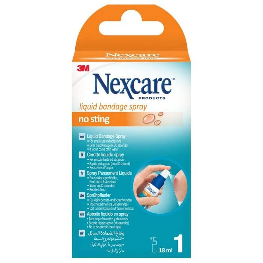 Nexcare Pleisterspray Vloeibaar 18ml