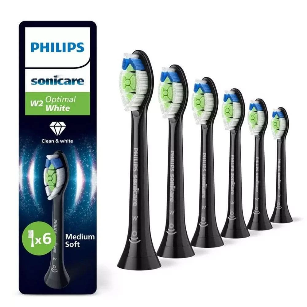 Philips Sonicare Optimal White W2 opzetborstels HX6066/88 x6