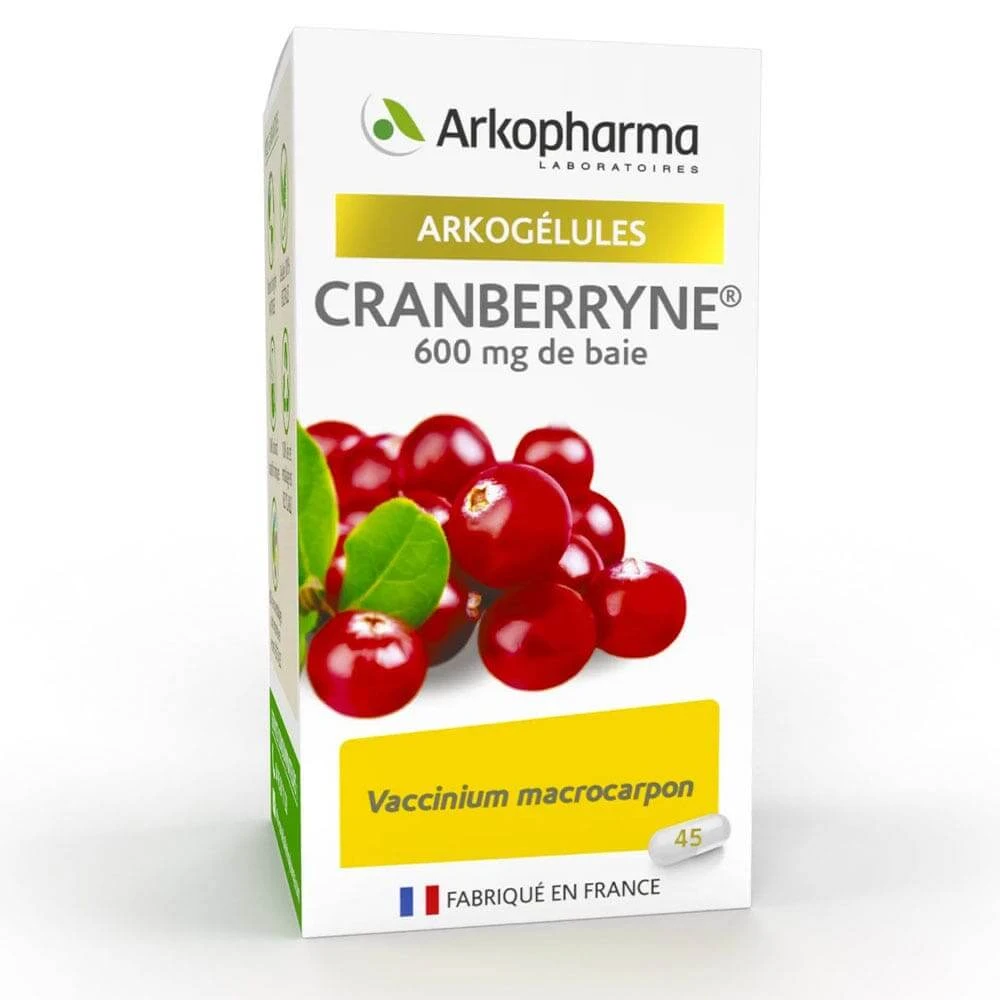 Arkopharma Arkocapsule Cranberry 600 mg bessen 45 capsules