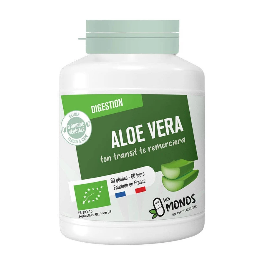 Phytoceutic Les Monos Digestion Bio Aloë Vera 60 capsules