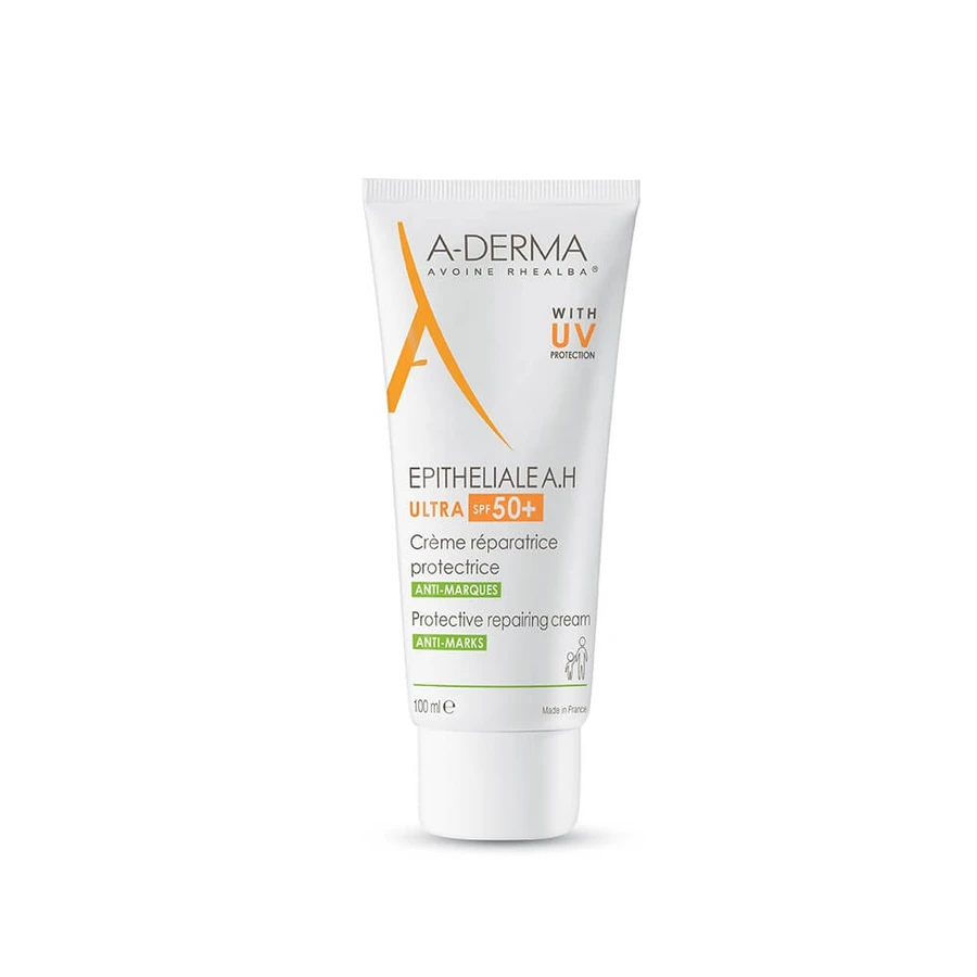 A-Derma Epitheliale A.H Ultra Beschermende Herstelcrème SPF50+ 100ml