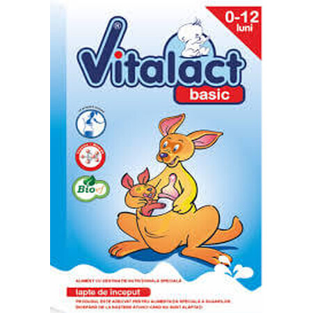 Vitalact Basismelk, 0-12 maanden, 400 g, Bloef