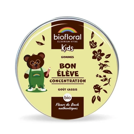 Biofloral Kinder Kaugummi Bon Elève Bio 45g