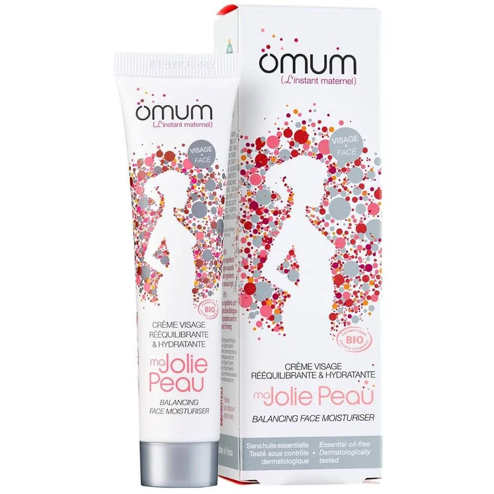 Omum Hydraterende en Balancerende Gezichtscrème Bio Ma Jolie Peau 40ml