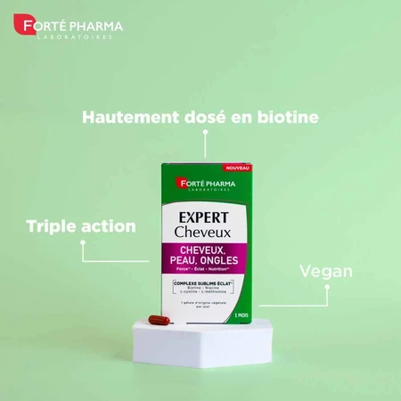 Forté Pharma Expert Haar- en Nagelverzorging Vitamines B6 Zink 30 capsules