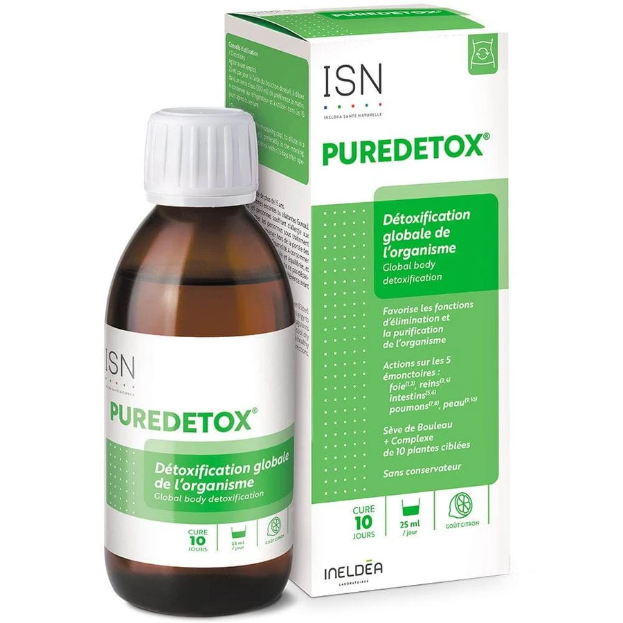 Ineldea Santé Naturelle Puredetox® Detoxifiere corporală totală 250ml