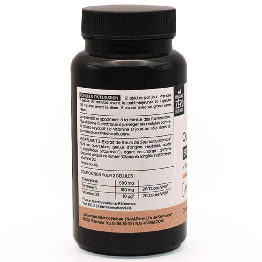 Nat&Form Quercetine 60 capsules