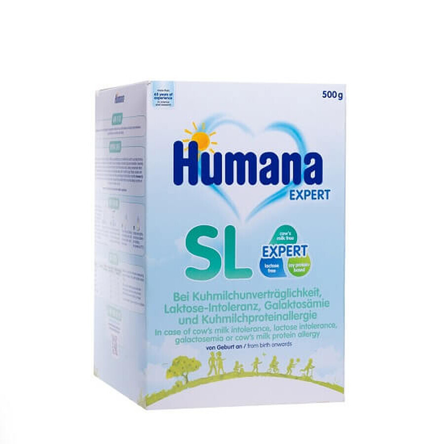 Formula speciale di latte di soia SL, +0 mesi, 500 g, Humana