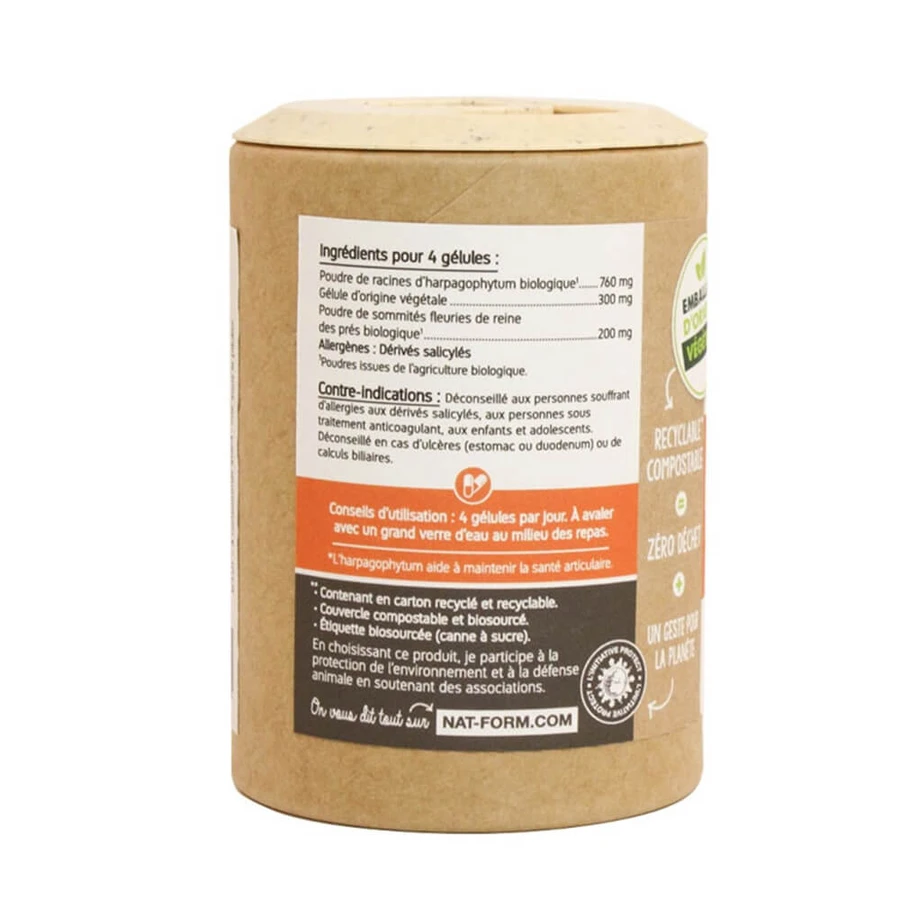 Nat&Form Gewricht Wellness - Reines Bio 120 Vegetarische Capsules