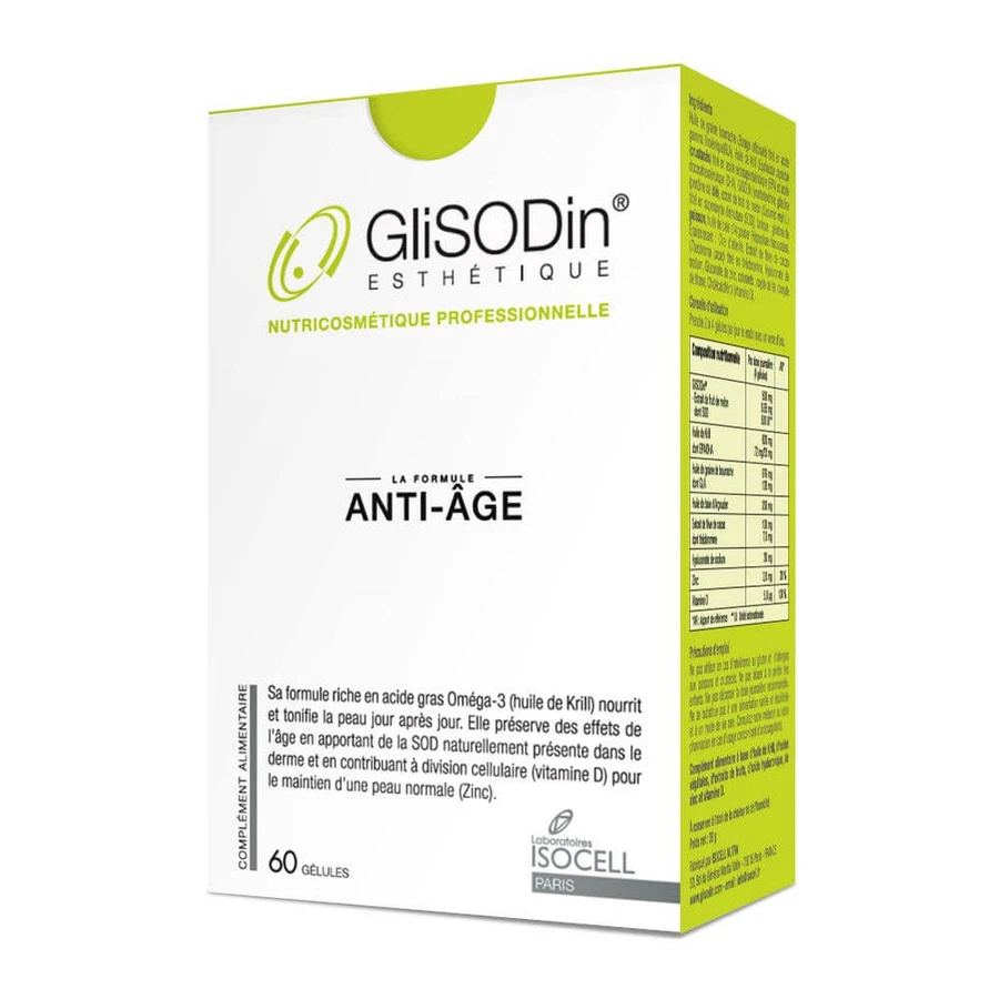 Isocell Glisodin Anti-veroudering 60 capsules