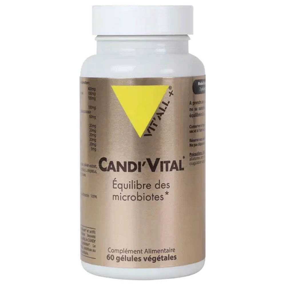 Vit'All+ Candi'Vital Microbiota Balans 60 capsules