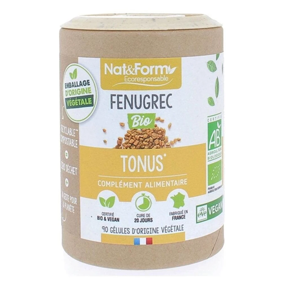 Nat&Form Bockshornklee Bio Tone 90 Kapseln