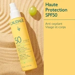Caudalie Vinosun Spray Solar Spf50 Rostro y Cuerpo 150ml