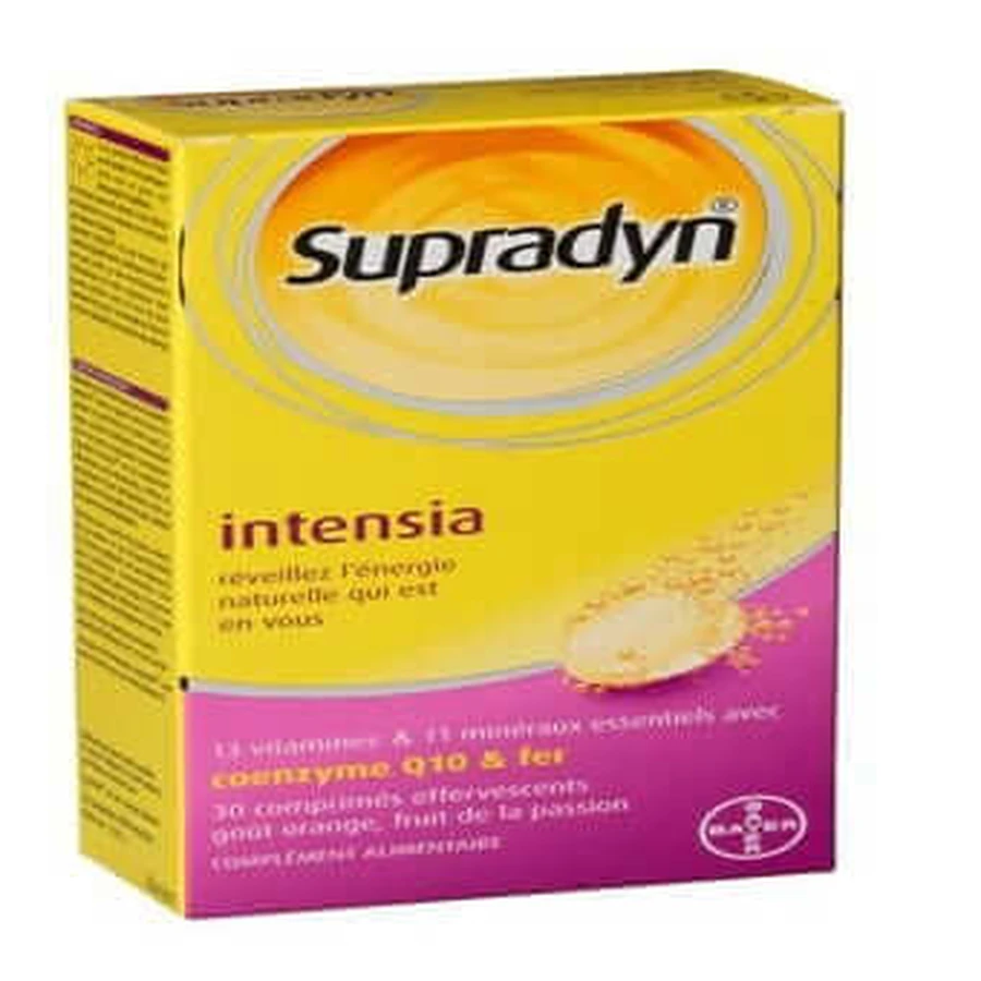 Supradyn Intensia 30 comprimidos efervescentes