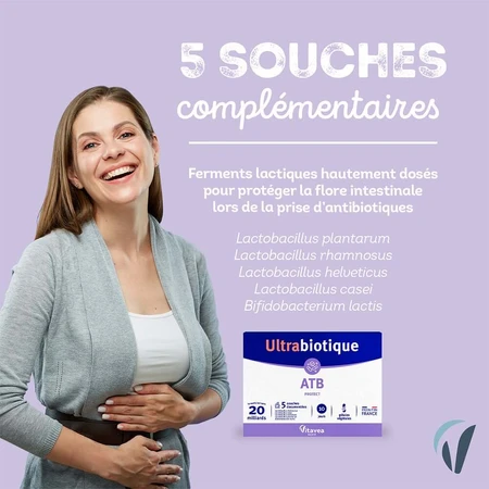 Vitavea Santé Ultrabiotique ATB Protect 10 capsules