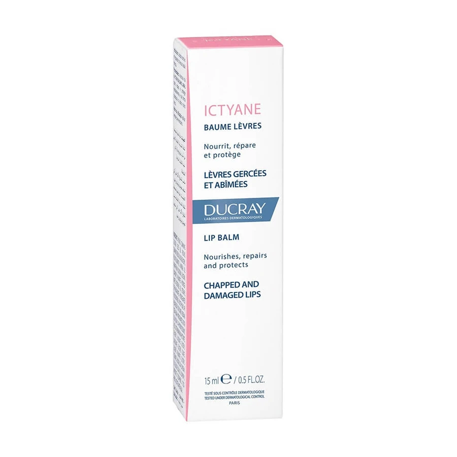 Ducray Ictyane Baume Levres Gercees Et Abimees 15ml