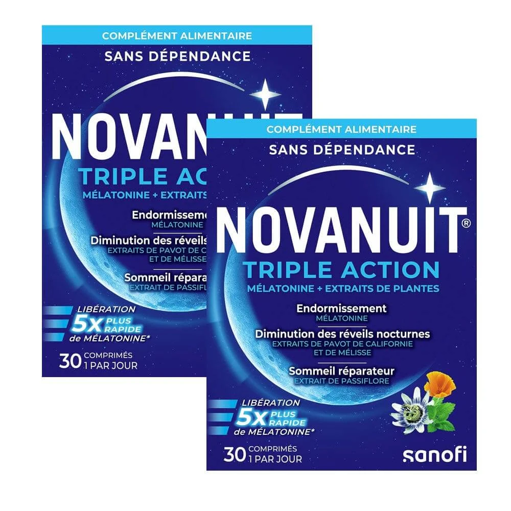 Novanuit Triple Action 2x30 tabletten