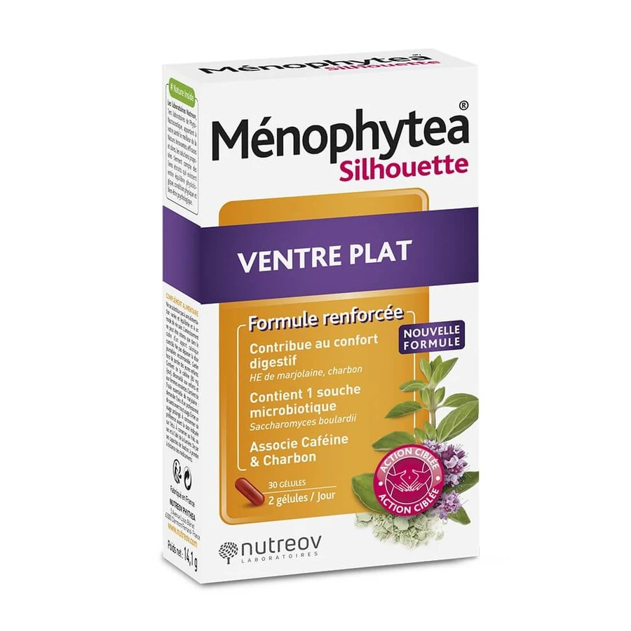 Ménophytea Menophytea silhouette Flat Belly 30 capsules