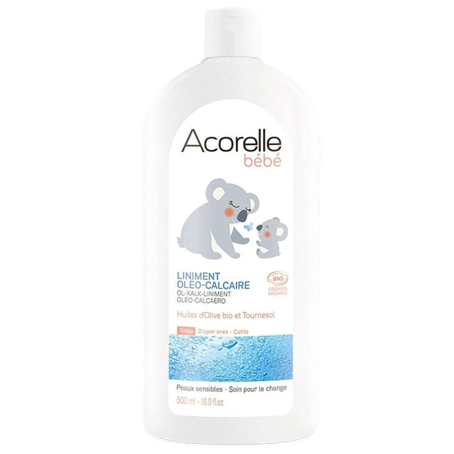 Acorelle Vlas gecertificeerd Oleo-kalksteen biologisch 500ml