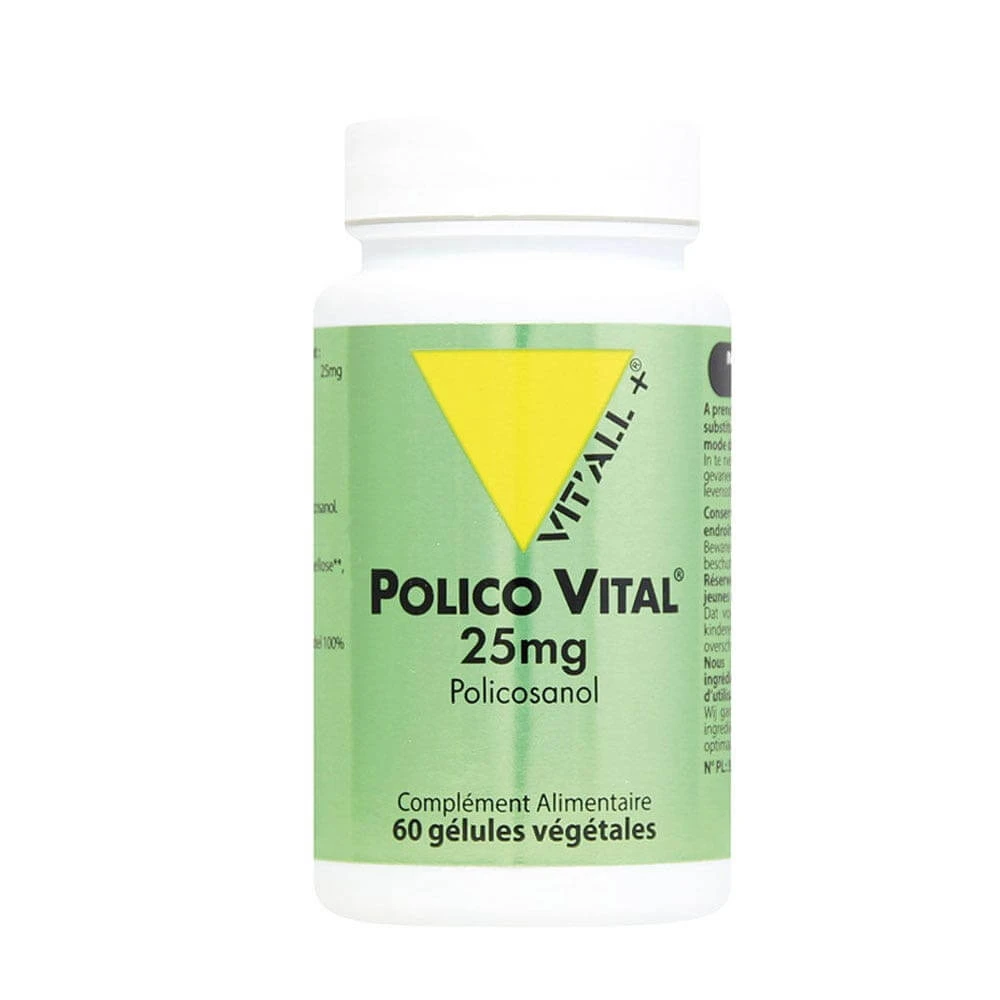 Vit'All+ Polico Vital 25mg 60 capsules