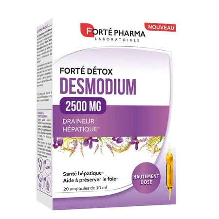 Forté Pharma FortéDétox Desmodium ficat 2500 MG 20 fiole