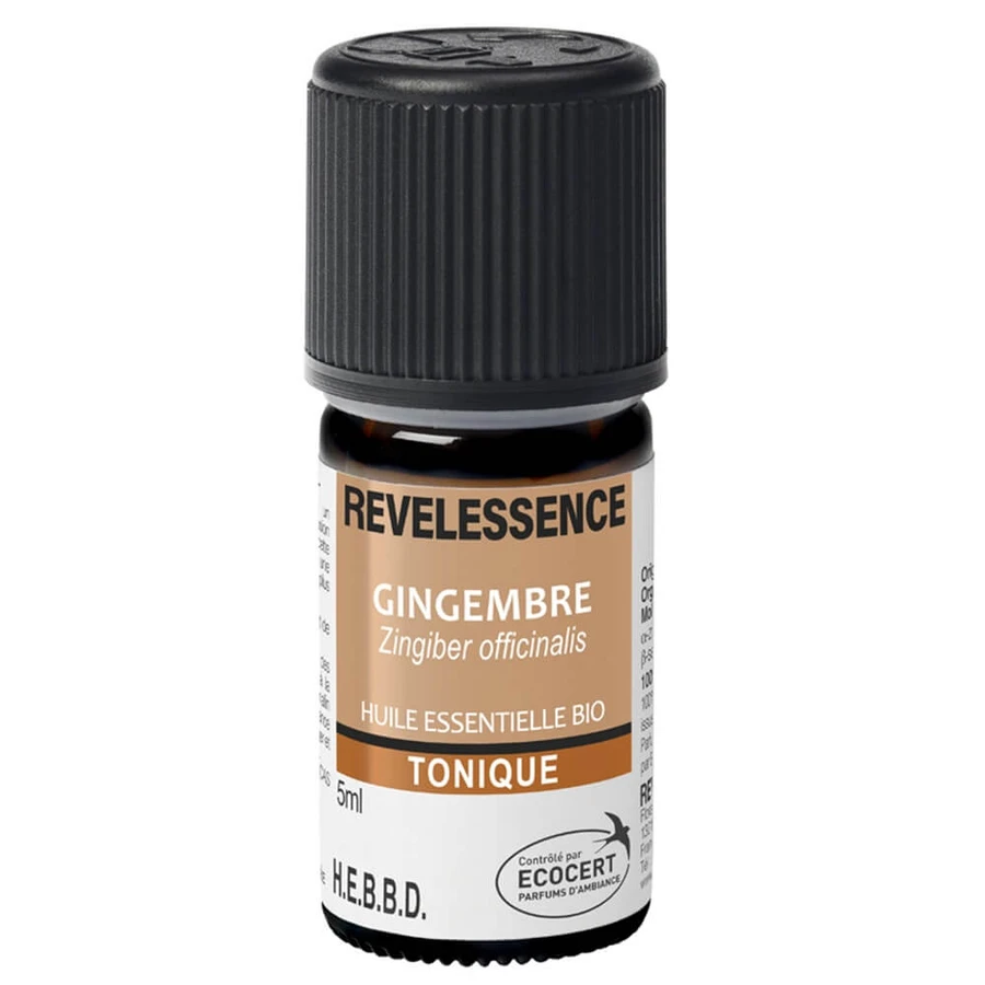 Revelessence Huile Essentielle Gingembre Frais Bio 5ml