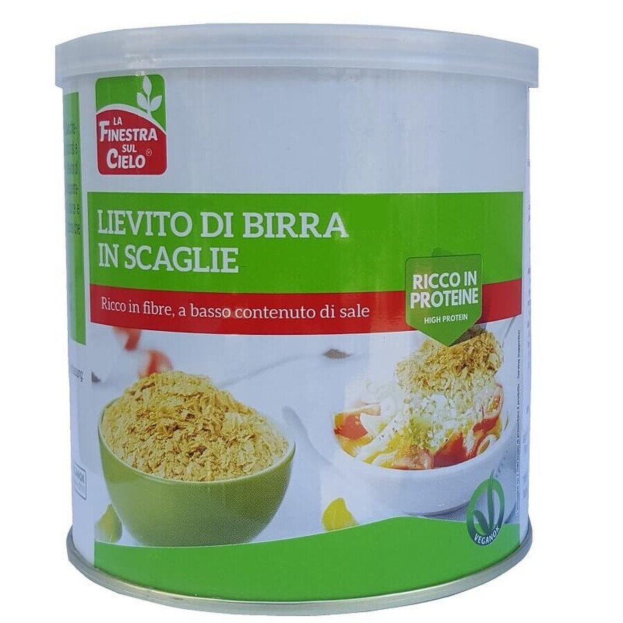 Veg+ Lievito Di Birra In Scaglie Biologico, 125 g, La Finestra Sul Cielo 