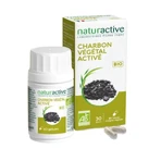 Naturactive Charbon Végétal Activé Bio 60 géllules