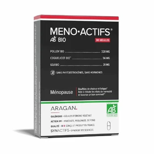 Aragan Synactifs MenoActifs® Bio Menopause x30 capsules