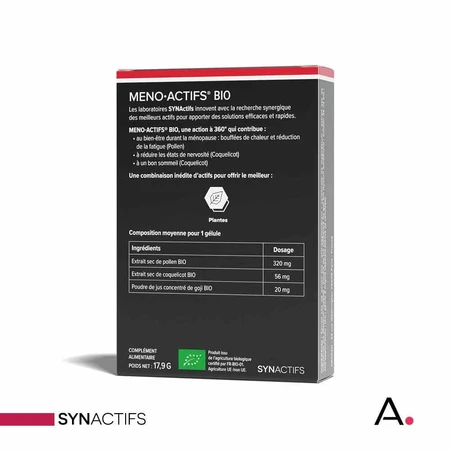 Aragan Synactifs MenoActifs® Bio Menopause x30 capsules