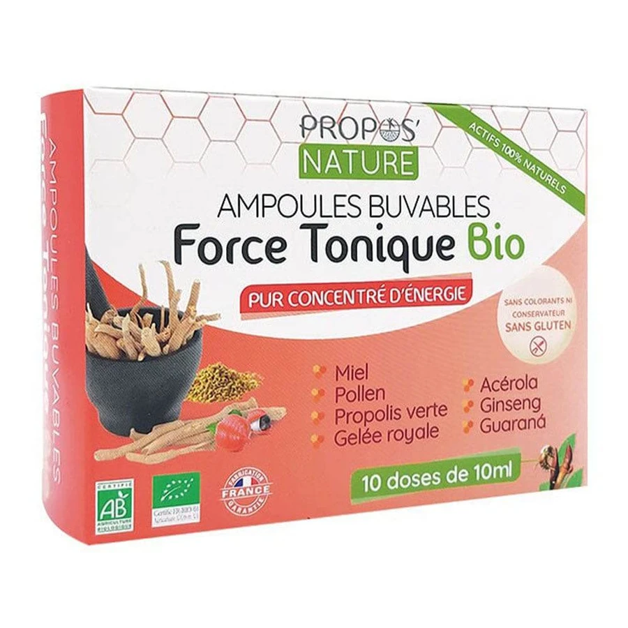 Propos'Nature Strength Tonic 10 vials x10ml