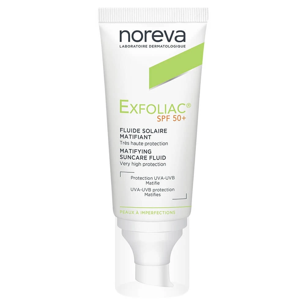 Noreva Exfoliac Zonnebrand SPF 50+ 40 ml