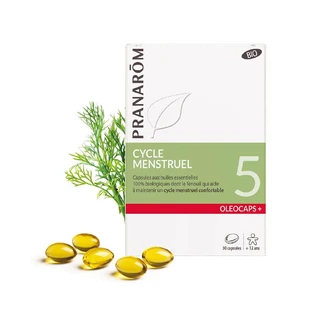 Pranarôm Oléocaps N°5 Cycle Menstruel Bio 30 Capsules Oleocaps+