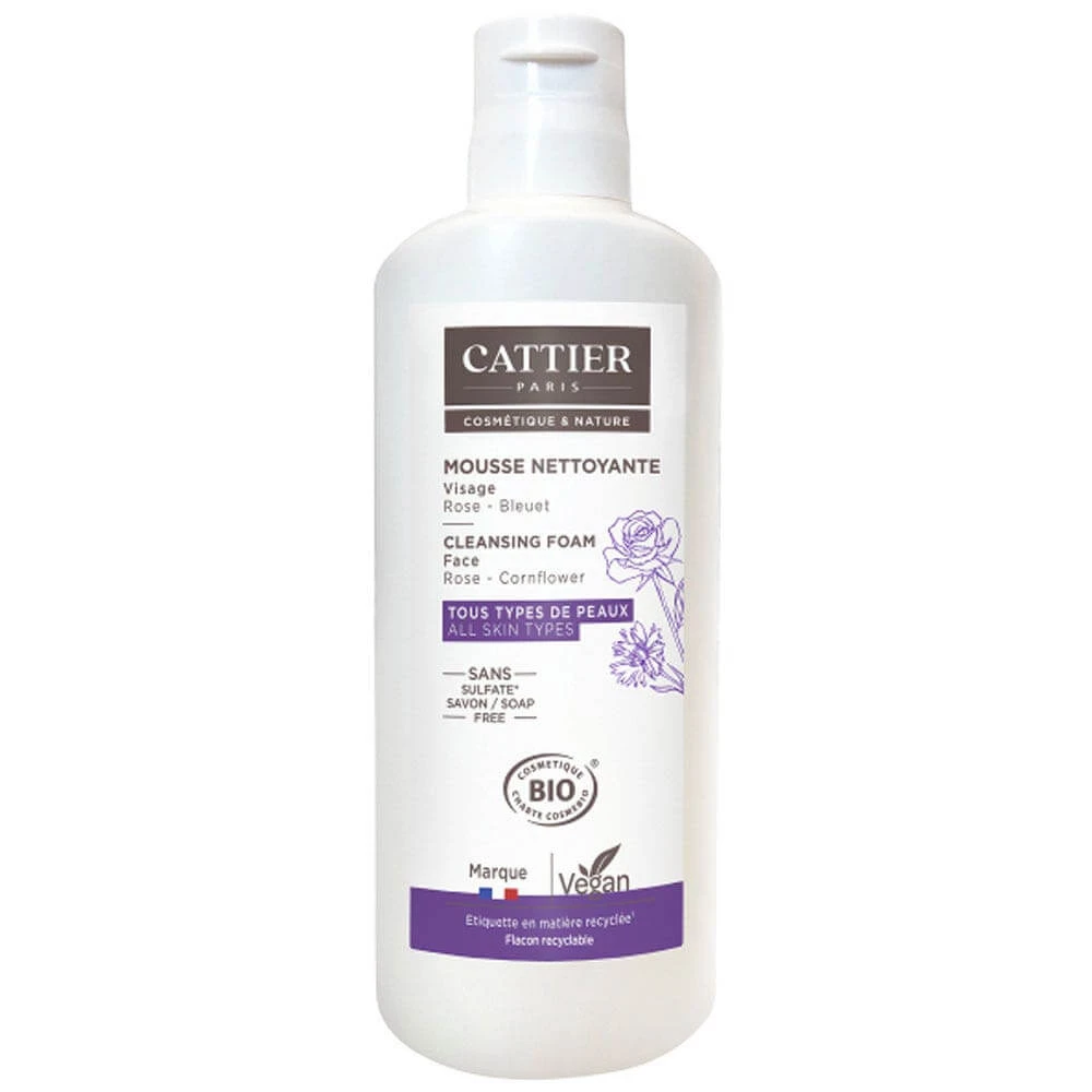 Cattier Gezichtsreinigingsmousse Bio Nuage Céleste 150ml
