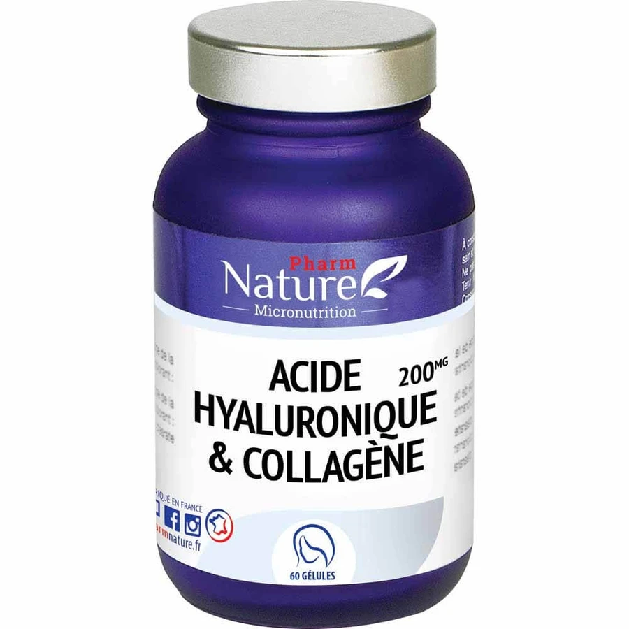 Pharm Nature Micronutrition Hyaluronzuur en Collageen 60 capsules