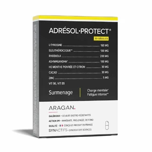 Aragan Synactifs Adrésol Protect Sobrecarga x30 cápsulas