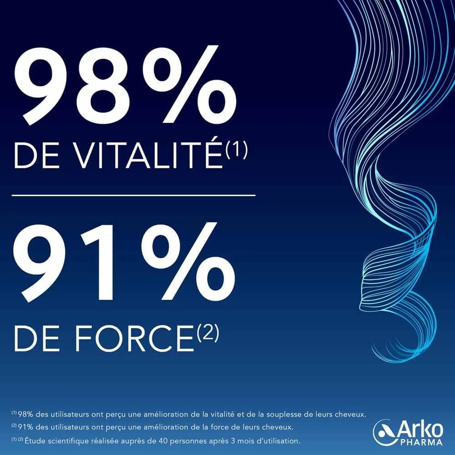 Arkopharma Forcapil Kräftigende Haare und Nägel Cheveux et Ongles Affaiblis 60 gélules
