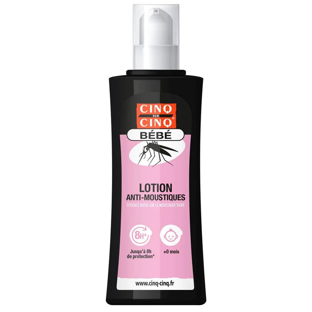 Cinq Sur anti-muggenlotion voor baby's vanaf de eerste dagen 100ml