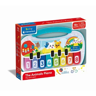 Interactive piano with 8 musical notes, 18 months+, Clementoni