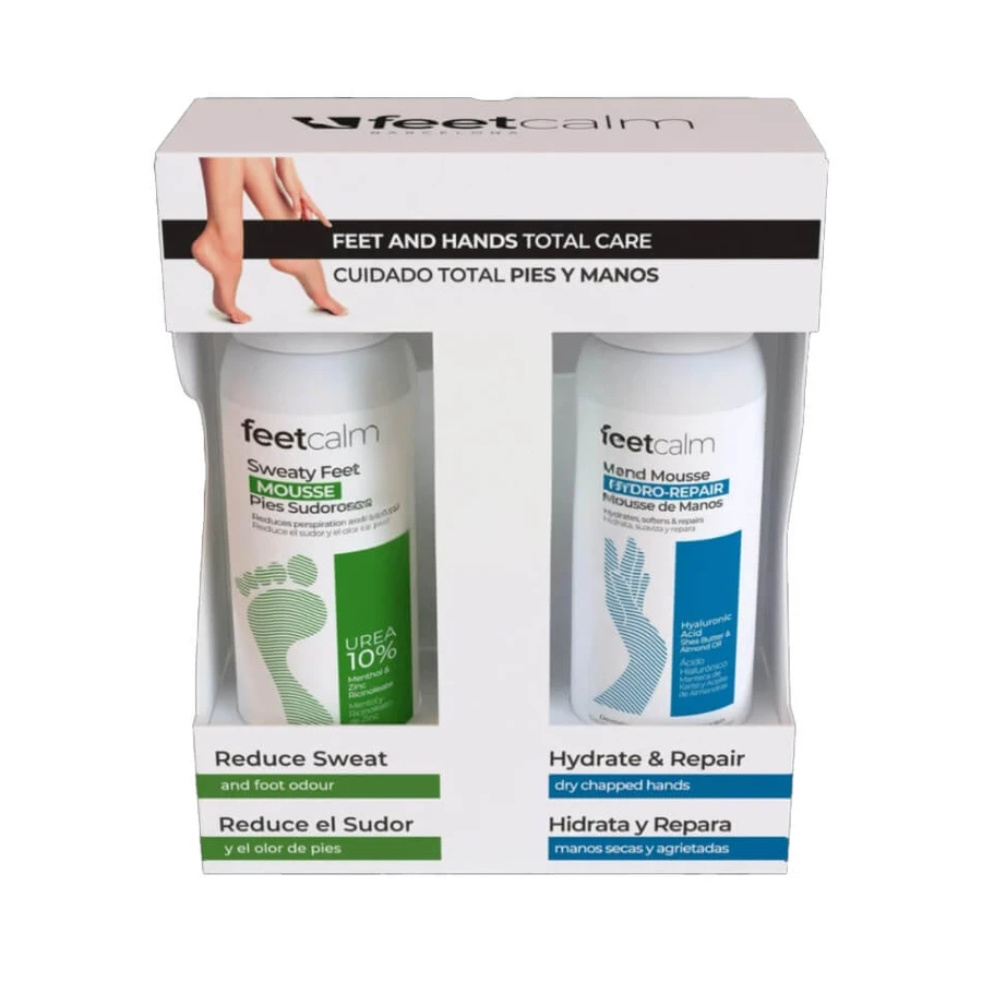 Feet Calm 15% ureum hydraterende kit voor handen en voeten