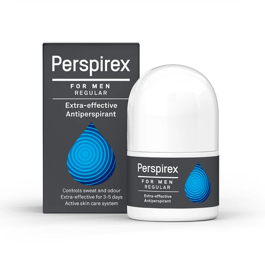 Antitranspirante roll-on Regular Hombre, 20 ml, Perspirex
