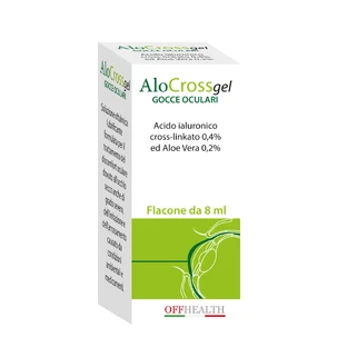 Alocross Gel Augentropfen, 8 ml, Offhealth