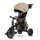 8in1 Comfo Max ultra-foldable tricycle, 10 months+, Dark Beige, Qplay