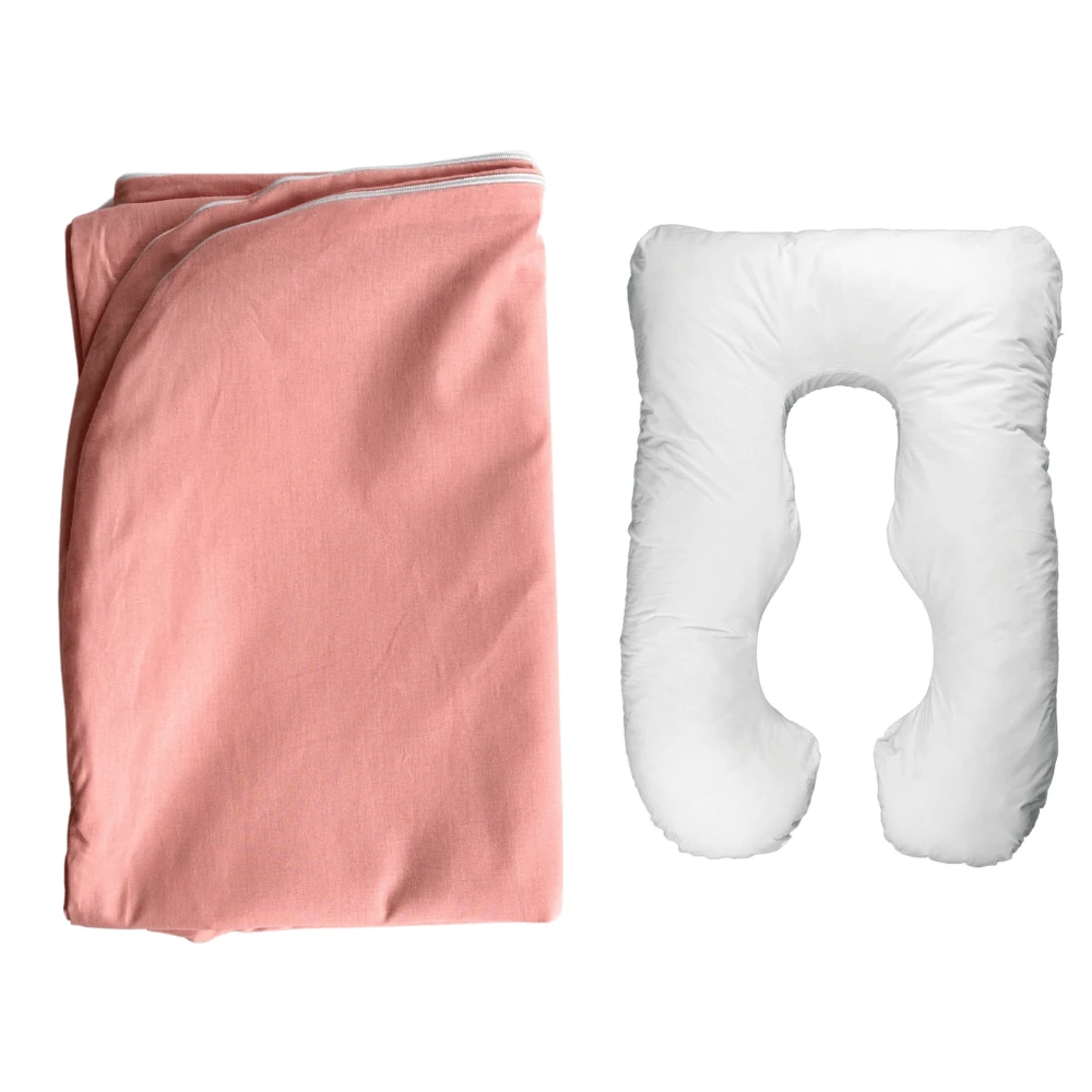 Zwangerschapskussenhoes 3in1 Maxim, Roze, Twindeco