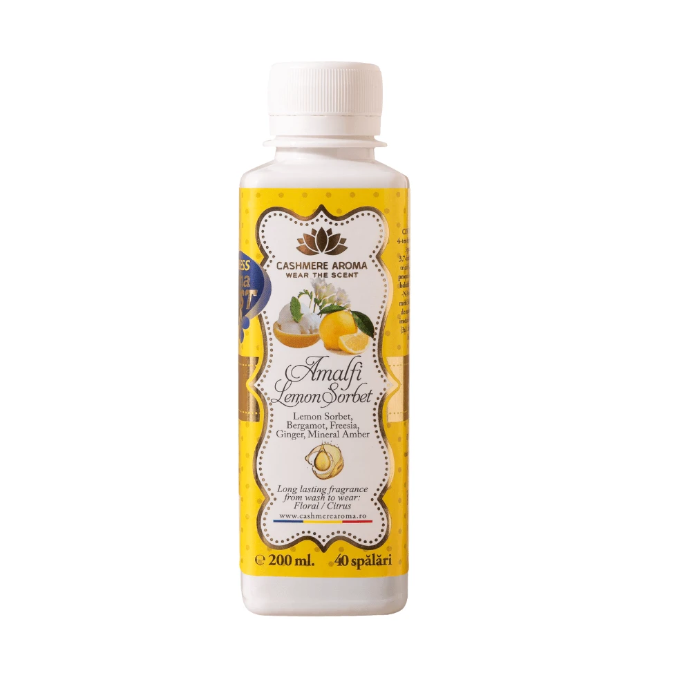 Wasmiddel Parfum, Amalfi Lemon Sorbet, 200 ml, Kasjmier Aroma