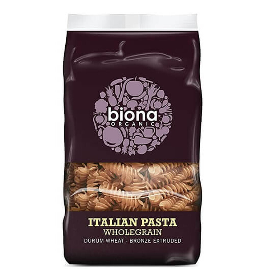 Fusilli integrali biologici, 500 gr, Biona