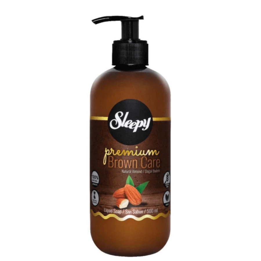 Flüssigseife, Braunpflege, 500 ml, Sleepy