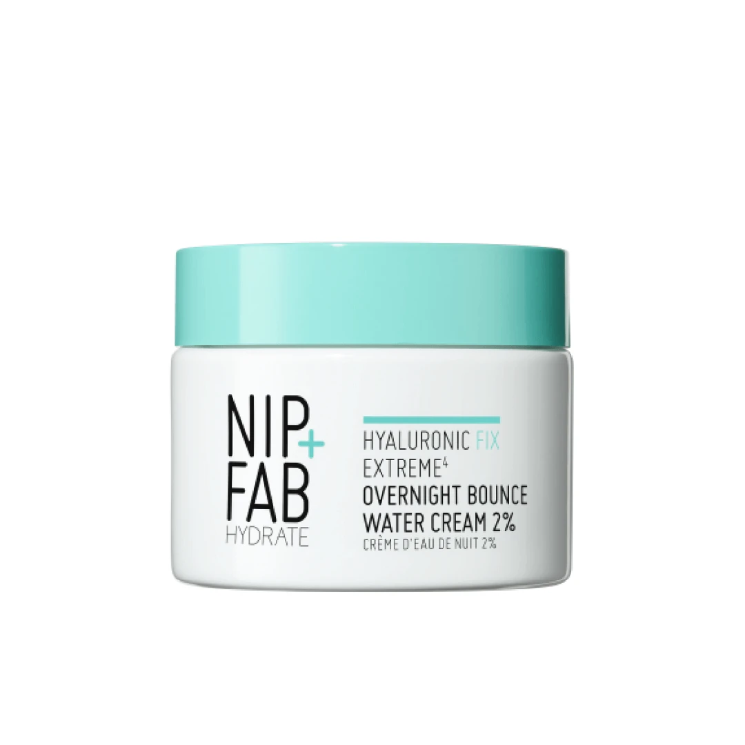 Nachtcrème gezicht 2% Hyaluron Fix Extreme4, 50 ml, Nip+Fab